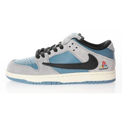 PK God Travis Scott x PlayStation x Nike Dunk Low SP CU1726-400 01