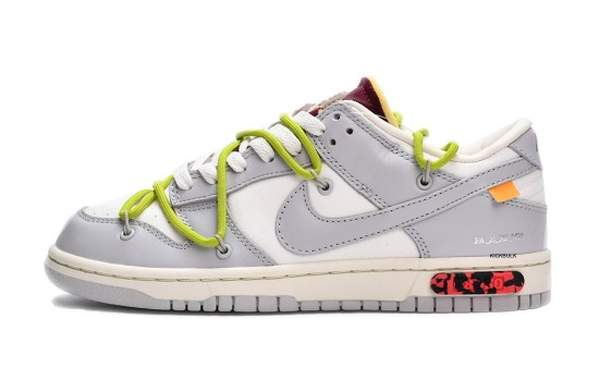 PK God OFF WHITE x Nike Dunk SB Low The 50 NO.8 DM1602-106