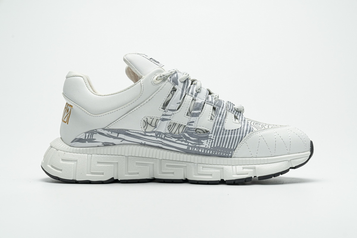 Versace TRIGRECA White Light Grey
