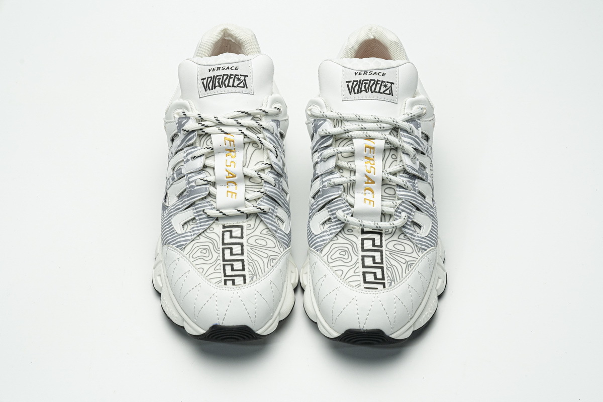 Versace TRIGRECA White Light Grey