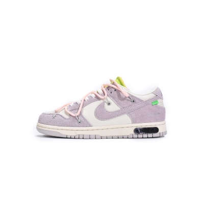 PK God OFF WHITE x Nike Dunk SB Low The 50 NO.12 DJ0950-100 01