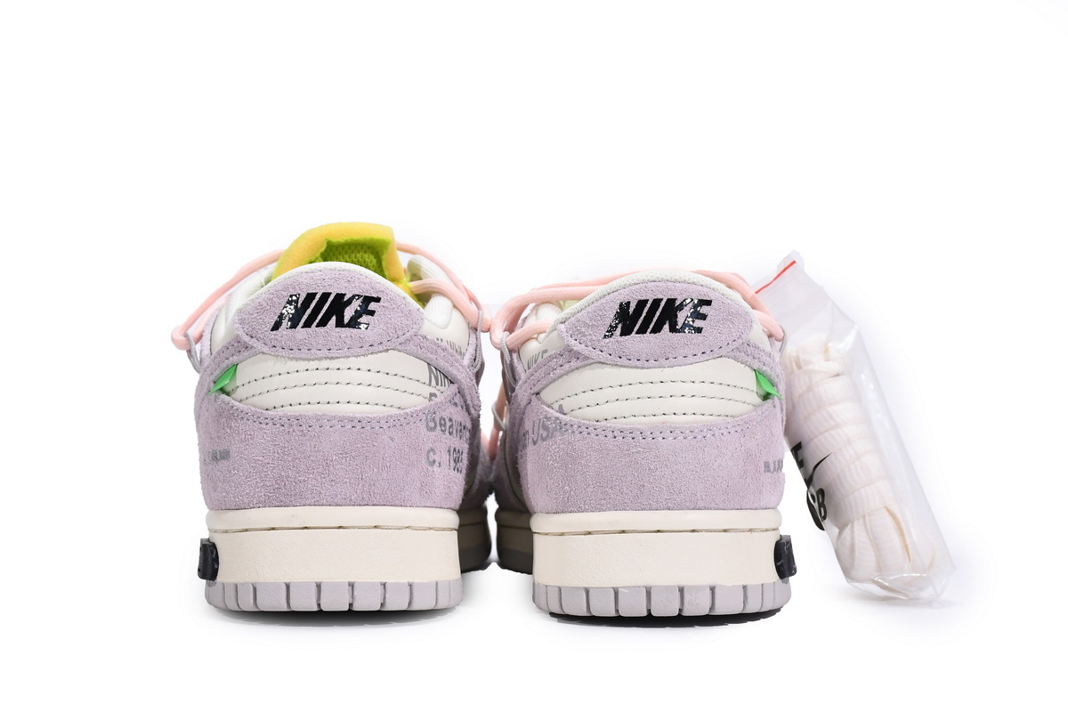 PK God OFF WHITE x Nike Dunk SB Low The 50 NO.12 DJ0950-100