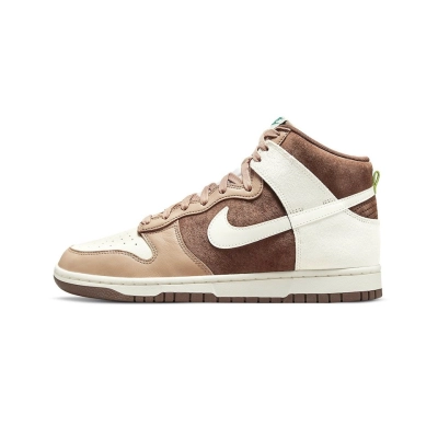 LJR Nike Dunk High Light Chocolate DH5348-100 01