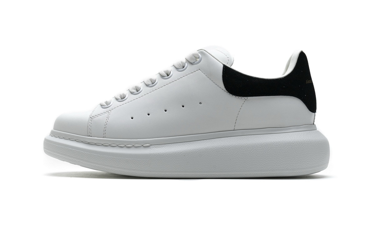 Alexander McQueen Sneaker White Black 462214 WHGP7 9001