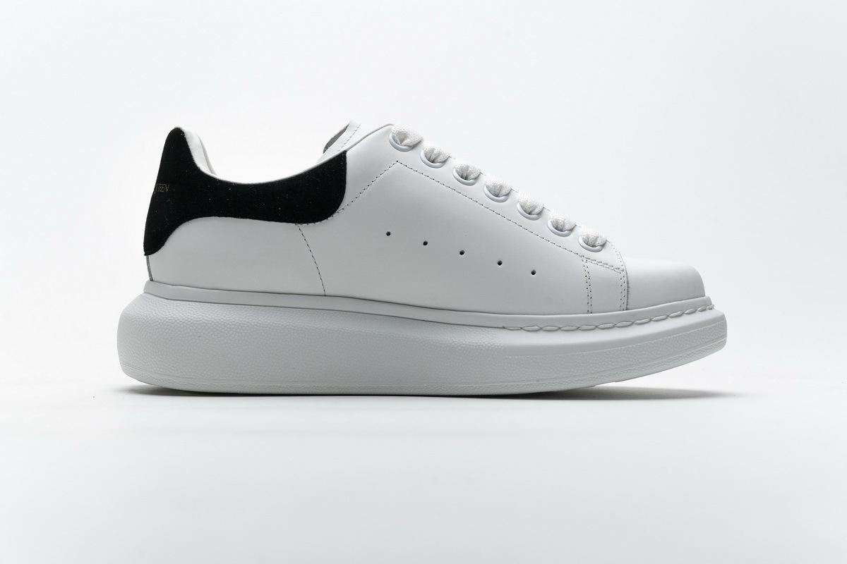 Alexander McQueen Sneaker White Black 462214 WHGP7 9001