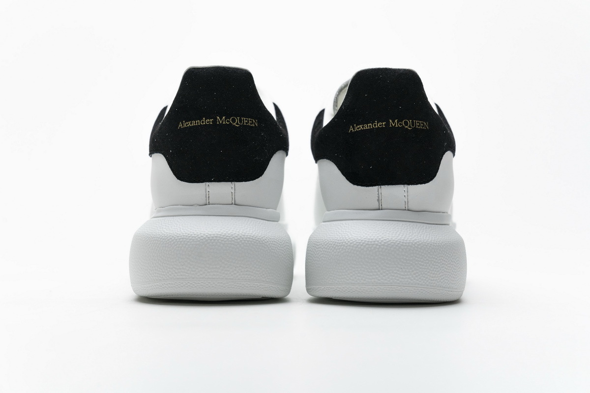 Alexander McQueen Sneaker White Black 462214 WHGP7 9001