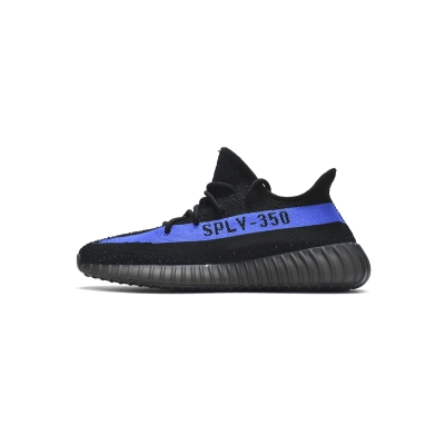 PK God adidas Yeezy Boost 350 V2 Black Blue  GY7164 01