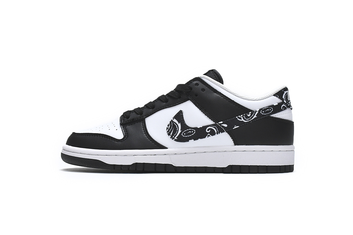 PK God Nike Dunk Low Black Paisley DH4401-100 