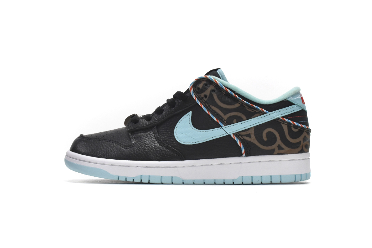 PK God Batch Nike Dunk Low Barber Shop - Black DH7614-001 