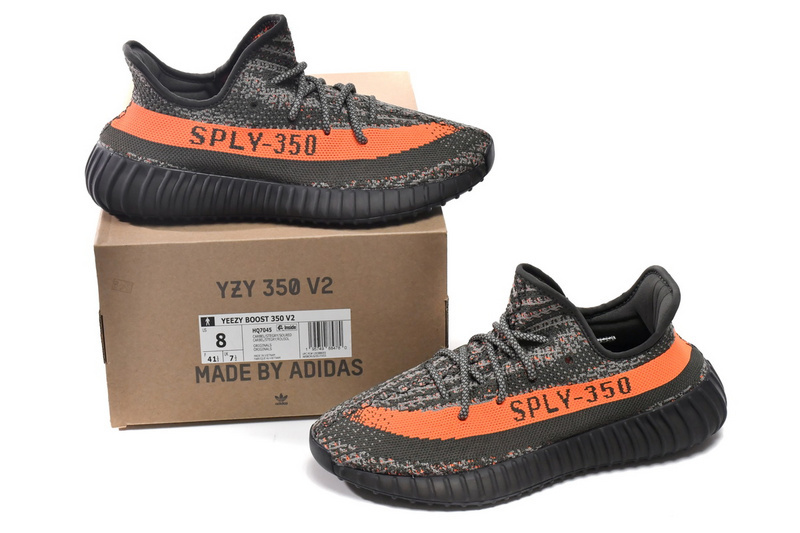 LJR adidas Yeezy Boost 350 V2 Dark Beluga HQ7045