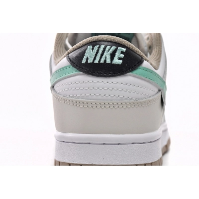 LJR Nike Dunk Low Split Seam White Tan Mint (GS)  DX6063-131 02