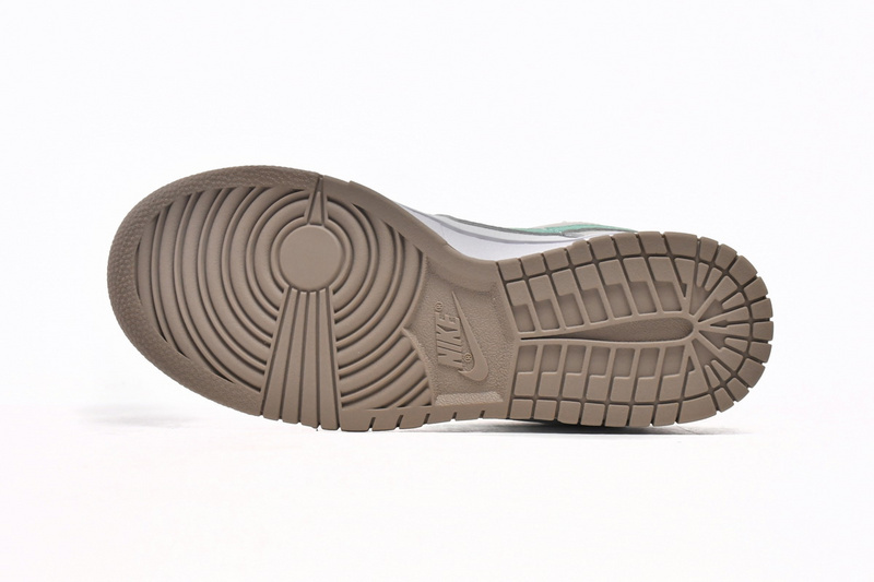 LJR Nike Dunk Low Split Seam White Tan Mint (GS)  DX6063-131