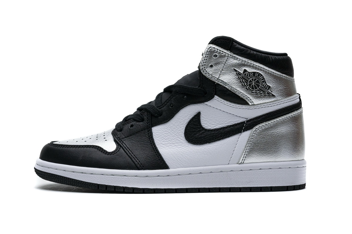Yes Sneaker Air Jordan 1 Retro High Silver Toe (W) CD0461-001