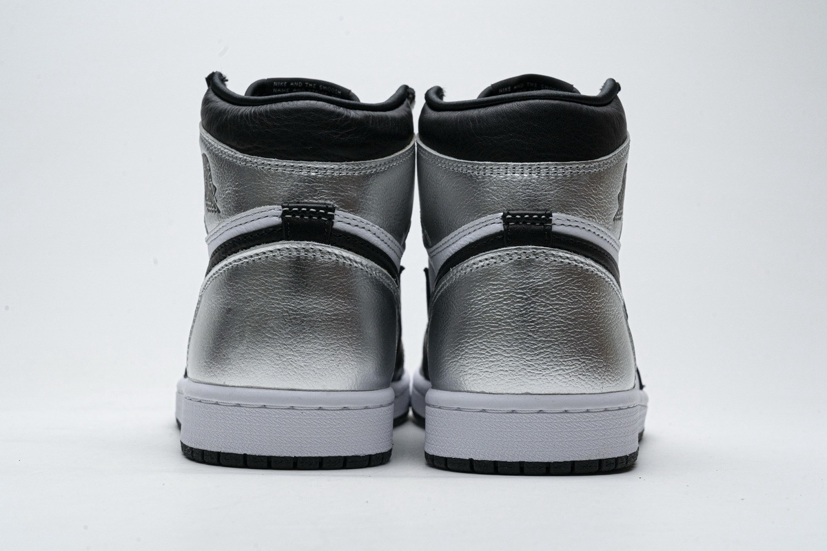 Yes Sneaker Air Jordan 1 Retro High Silver Toe (W) CD0461-001