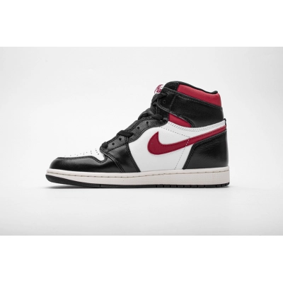 Yes Sneaker Air Jordan 1 Retro High Black Gym Red 555088-061 01