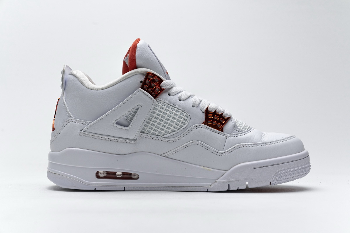 Yes Sneaker Air Jordan 4 Retro Metallic Orange CT8527-118