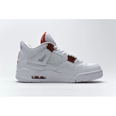 Yes Sneaker Air Jordan 4 Retro Metallic Orange CT8527-118 02