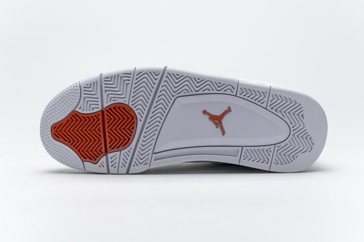 Yes Sneaker Air Jordan 4 Retro Metallic Orange CT8527-118