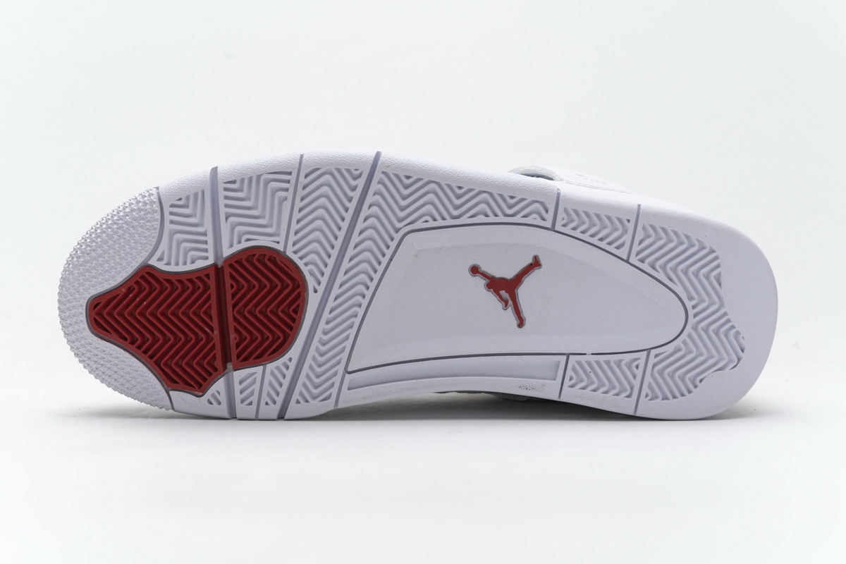 Yes Sneaker Air Jordan 4 Retro Metallic Red CT8527-112