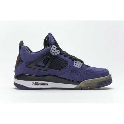 Yes Sneaker Air Jordan 4 Travis Scott x Retro Purple AJ4-766302 02