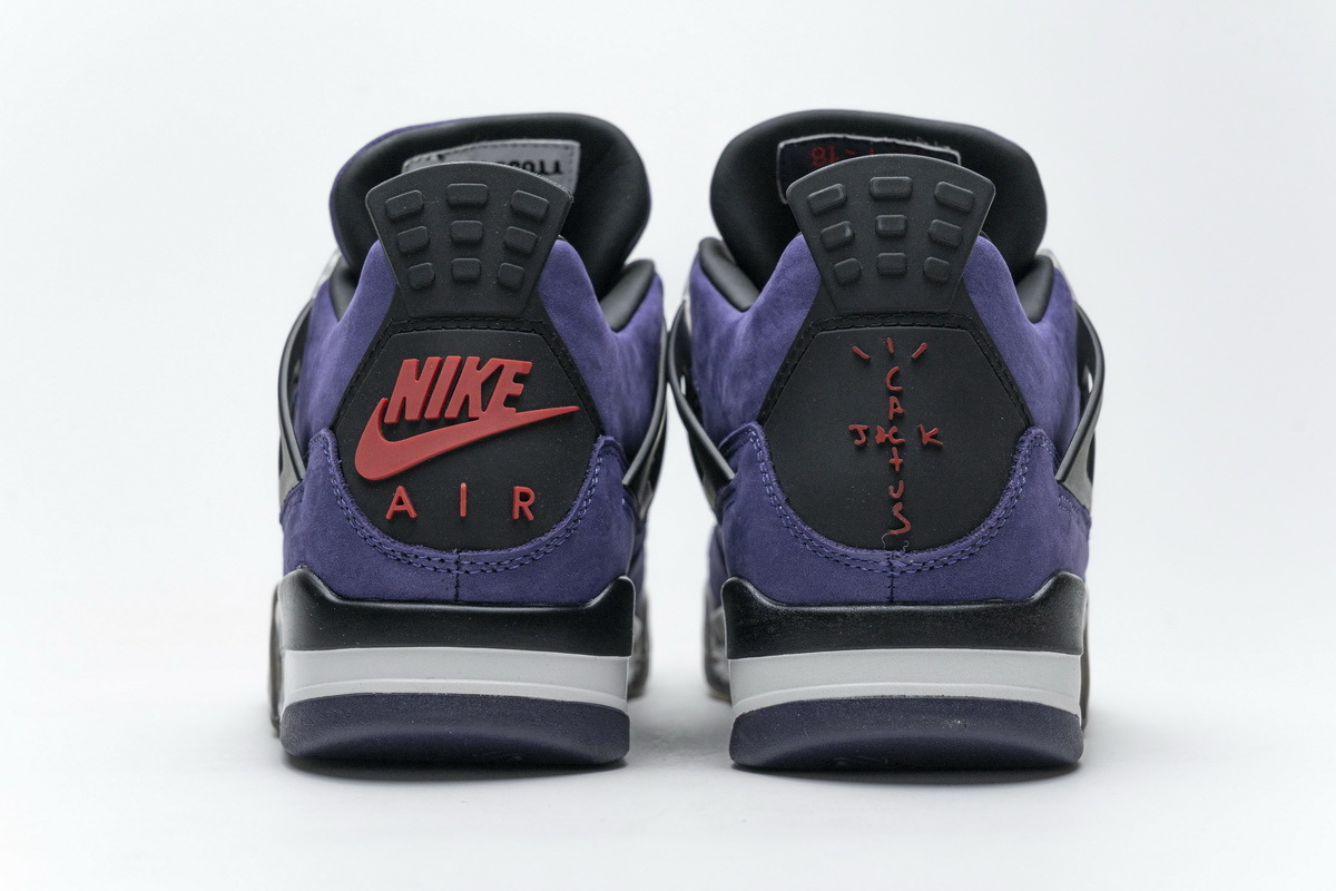 Yes Sneaker Air Jordan 4 Travis Scott x Retro Purple AJ4-766302