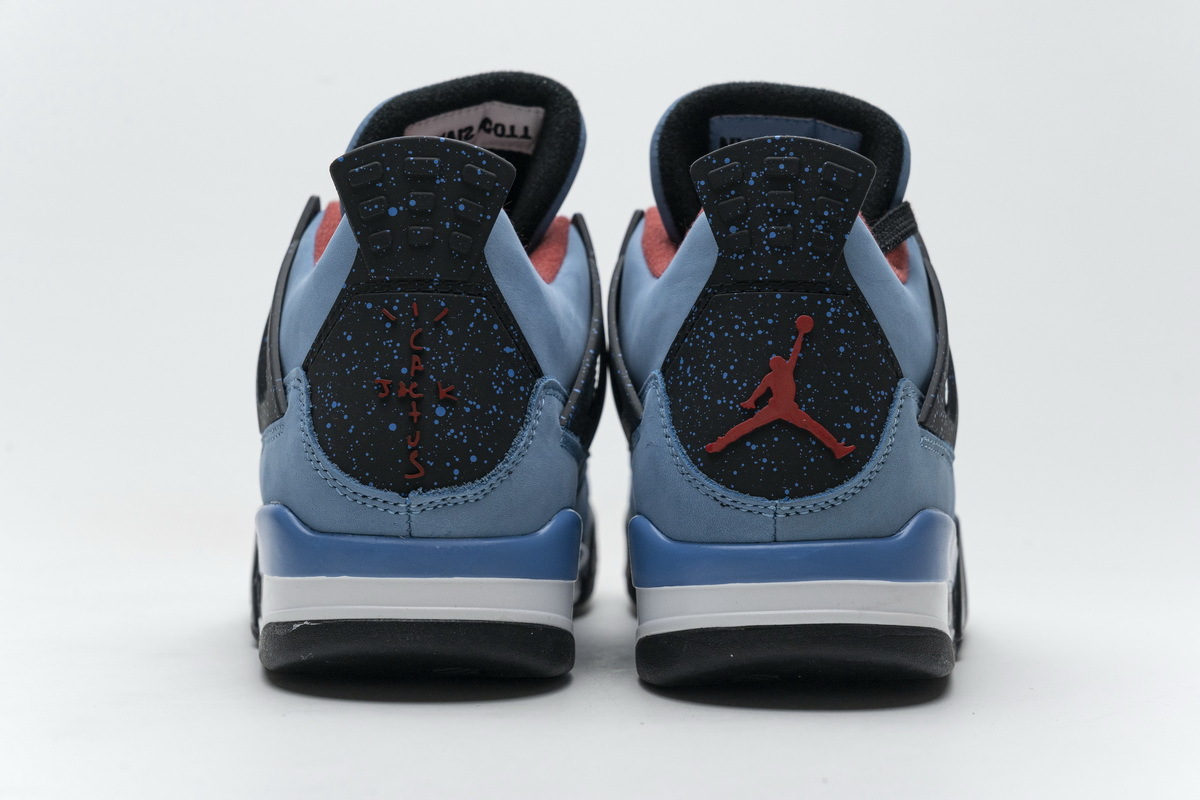Yes Sneaker Air Jordan 4 Retro Travis Scott Cactus Jack 308497-406