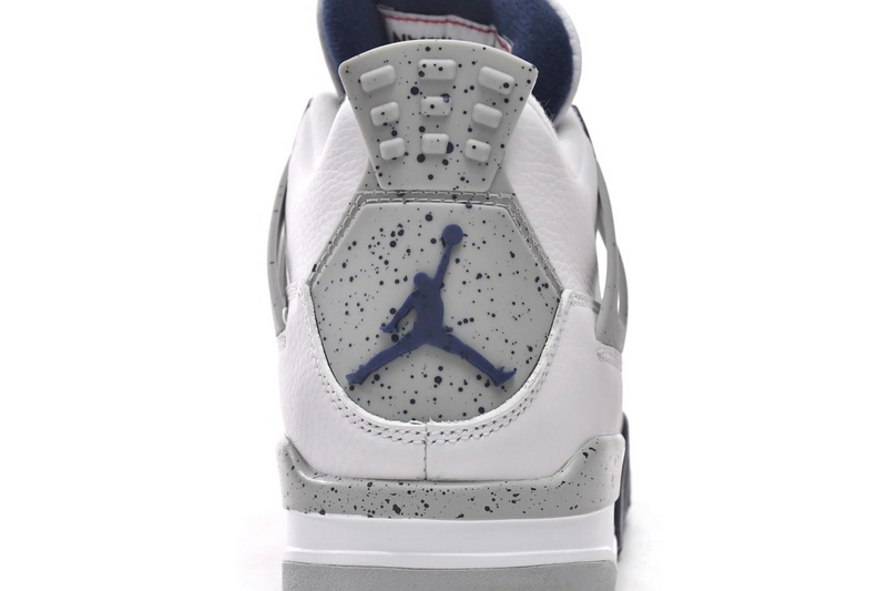 PK God Batch Air Jordan 4 Retro White Midnight Navy DH6927-140