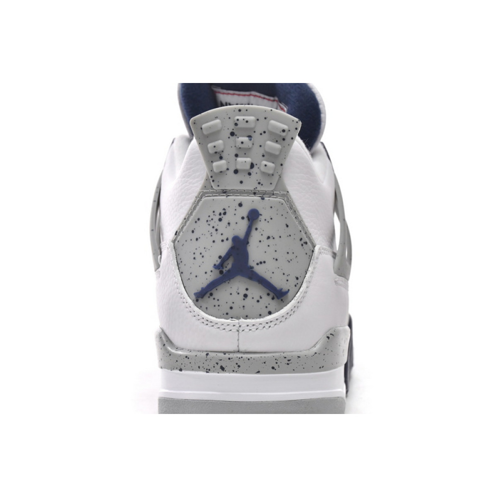 PK God Batch Air Jordan 4 Retro White Midnight Navy DH6927-140