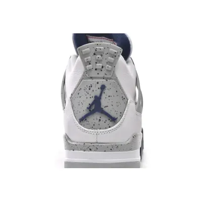 PK God Batch Air Jordan 4 Retro White Midnight Navy DH6927-140 02