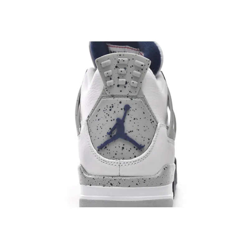 PK God Batch Air Jordan 4 Retro White Midnight Navy DH6927-140