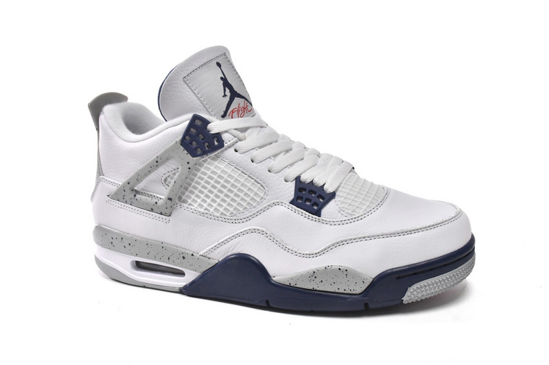 PK God Batch Air Jordan 4 Retro White Midnight Navy DH6927-140