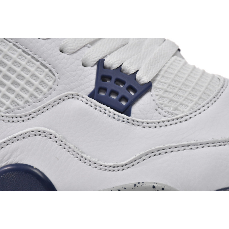 PK God Batch Air Jordan 4 Retro White Midnight Navy DH6927-140