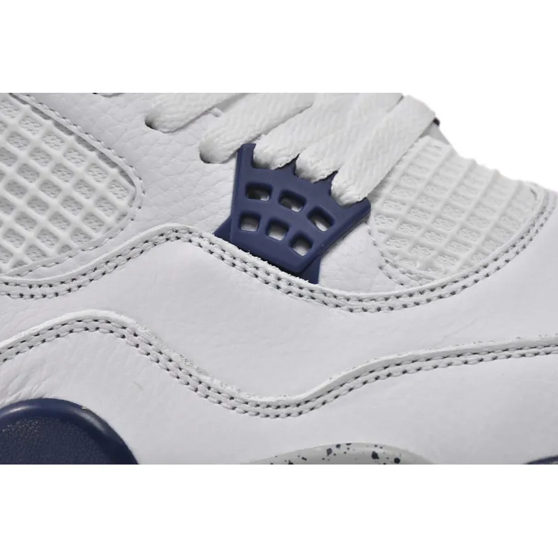PK God Batch Air Jordan 4 Retro White Midnight Navy DH6927-140