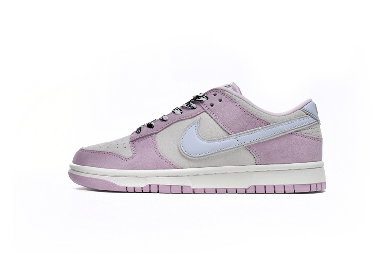 PK God Batch Nike Dunk Low Pink Suede D07412-901
