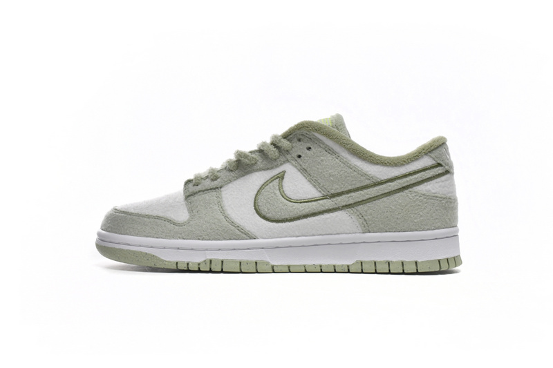 PK God Batch Nike Dunk Low SE Fleece Pack Honeydew (W) DQ7579-300