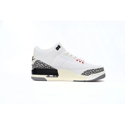 PK God Batch Air Jordan 3 Retro White Cement Reimagined  DN3707-100 02