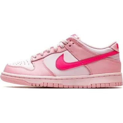 PK God Batch Nike Dunk Low Triple Pink (GS)  DH9756-600 01