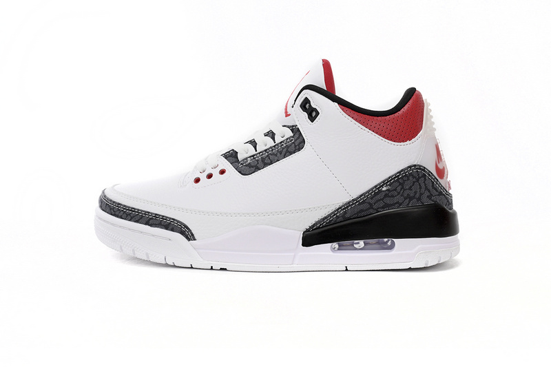 PK God Batch Air Jordan 3 Retro SE Fire Red Denim (2020) CZ6431-100