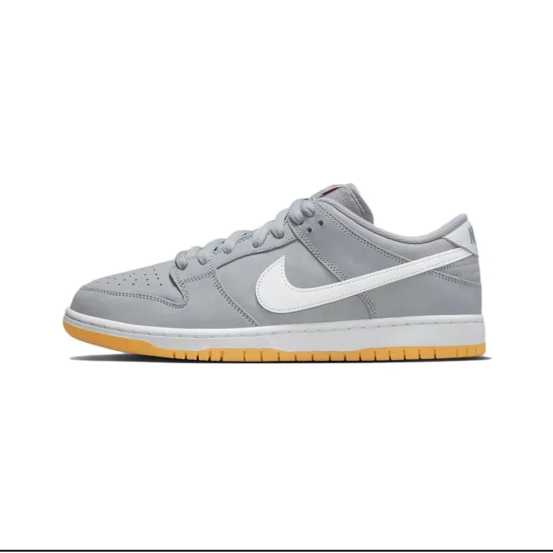 Nike SB Dunk Low Pro ISO Orange Label Wolf Grey Gum DV5464-001