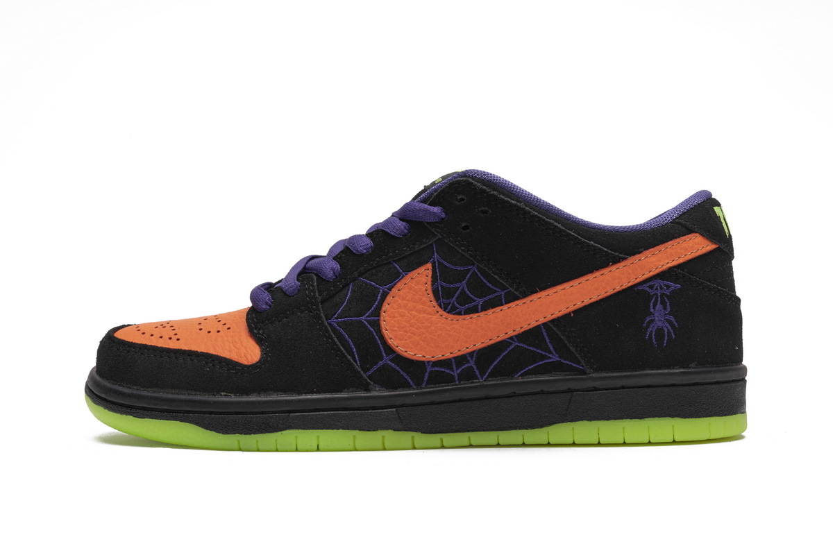 LJR Nike SB Dunk Low Night of Mischief Halloween BQ6817-006