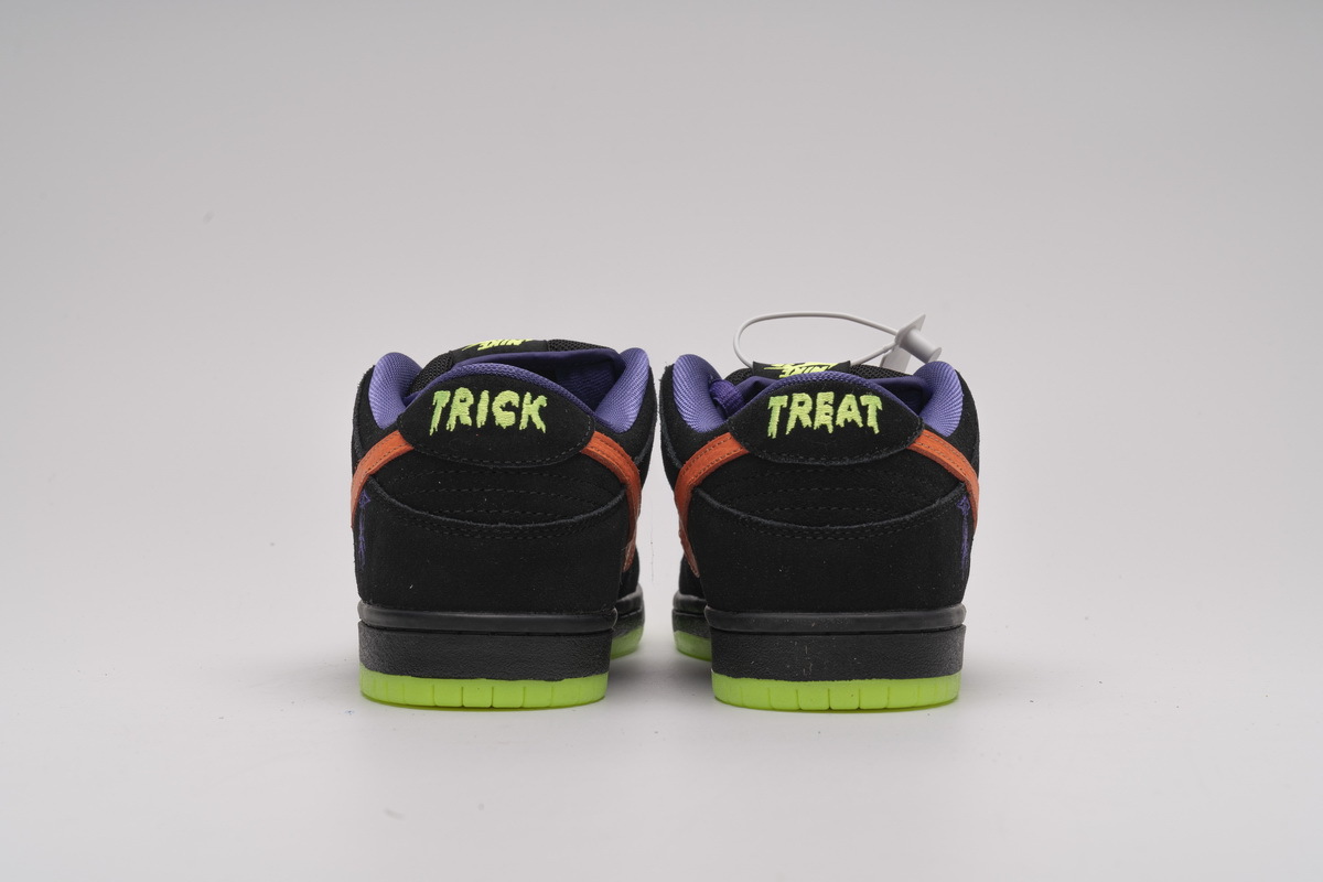 LJR Nike SB Dunk Low Night of Mischief Halloween BQ6817-006