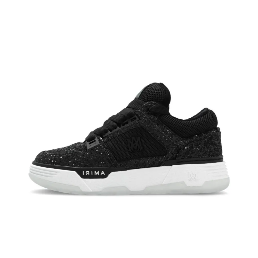 AMIRI Black Glitter MA-1 Sneakers