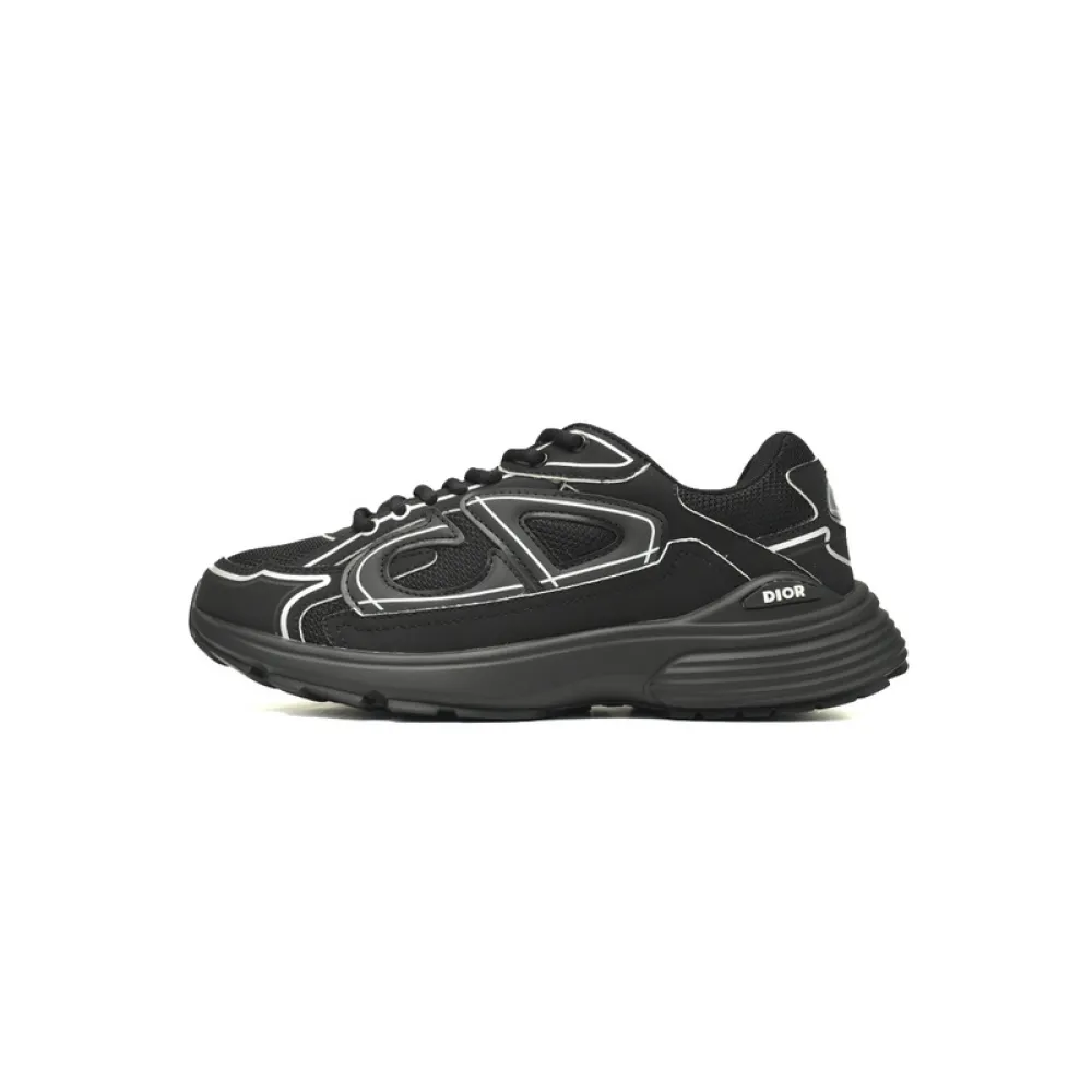 Dior Light Grey 'B30' Sneakers New Reflective 3SN27ZIR-16536	
