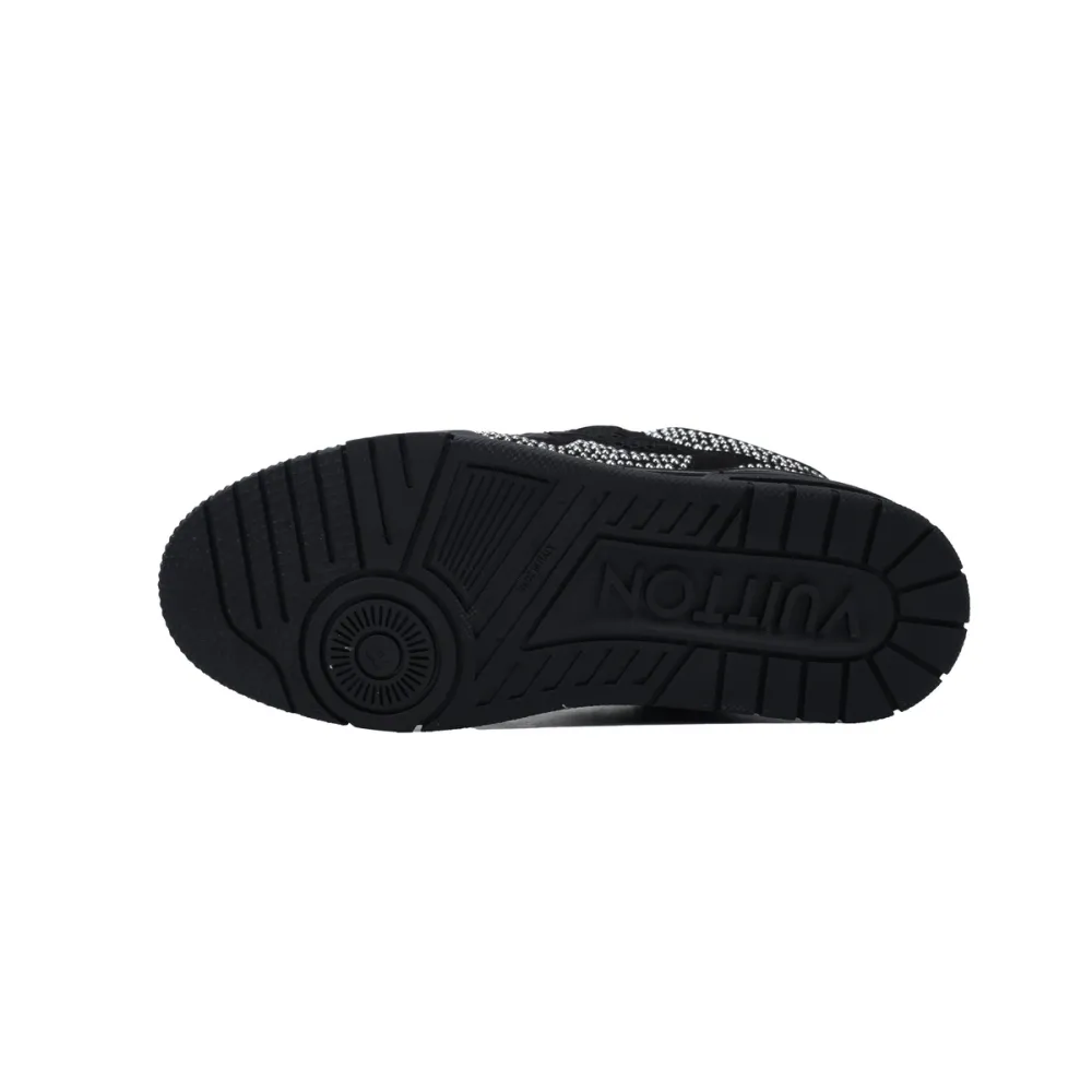 Louis Vuitton Skate Trainer Black Swarovski Monogran 1ABMHV