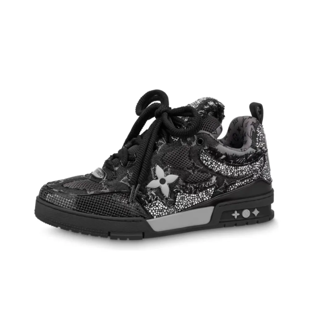 LOUIS VUITTON Swarovski™ crystals Skate Sneakers	