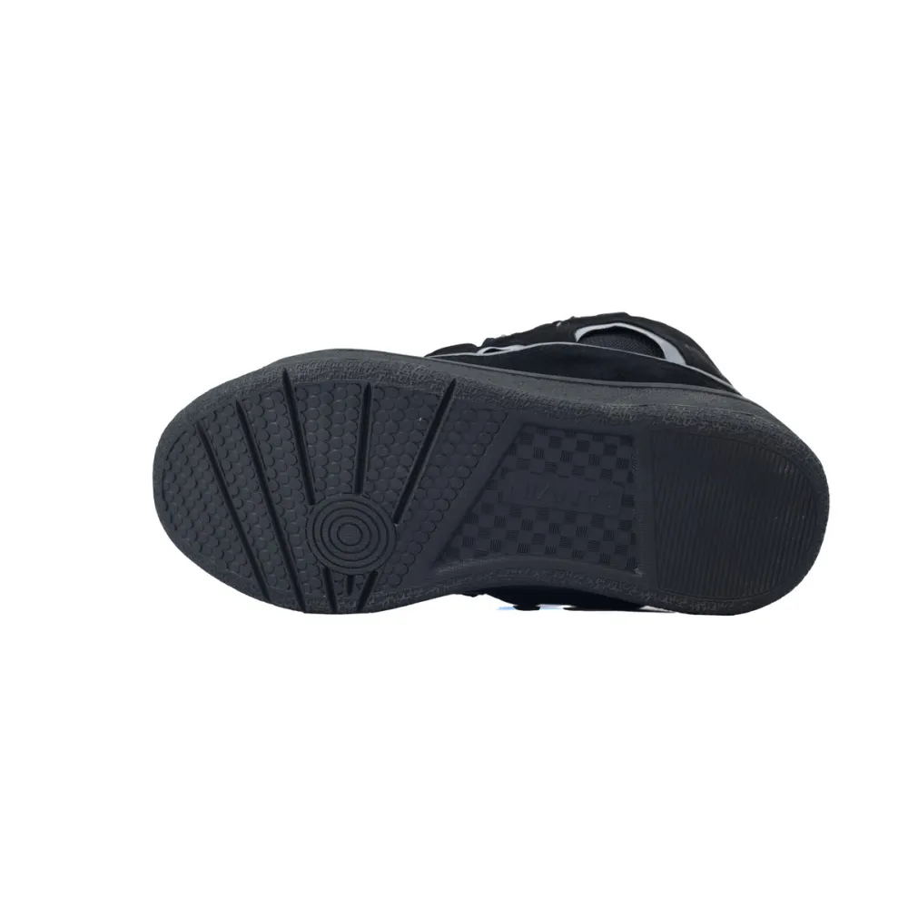 Lanvin Curb Sneaker Black Grey FM-SKRK11-REFL-P2210