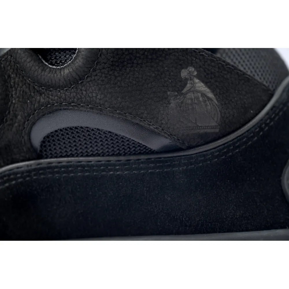 Lanvin Leather Curb All Black