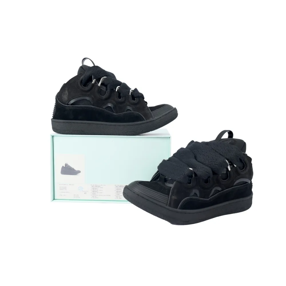 Lanvin Leather Curb All Black