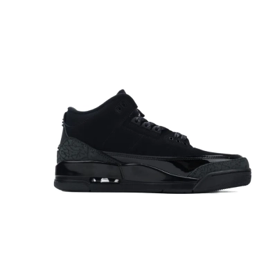 PK God Batch Air Jordan 3 Retro Black Cat 136064-002 02