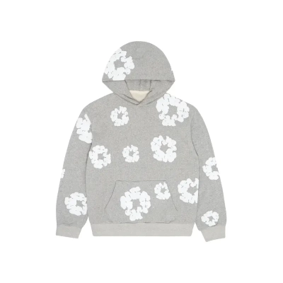 Denim Tears The Cotton Wreath Sweatshirt Grey 01